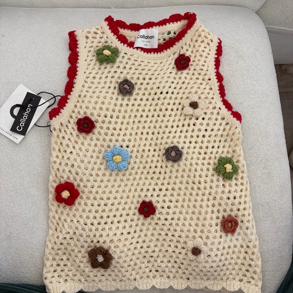 Callahan Knitwear Flor Top - Picture 3 of 4